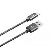 ALIGATOR PREMIUM 2A kabel, Micro USB 50 cm, crni