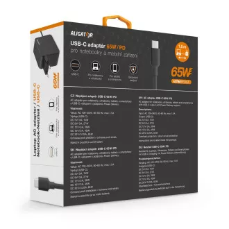 Alligator Power Delivery 65W USB-C adapter