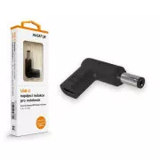 Aligator USB-C adapter za napajanje 5,5 x 2,1 mm za Acer/Compaq/HP/Fujitsu/Toshiba prijenosna računala