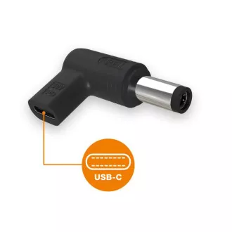 Aligator USB-C strujni adapter 7,4 x 5,0 mm za prijenosna računala Dell