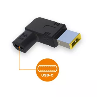 Aligator USB-C strujni adapter 11 x 4,5 mm za Lenovo prijenosna računala Aligator USB-C strujni adapter 11 x 4,5 mm za Lenovo prijenosna računala