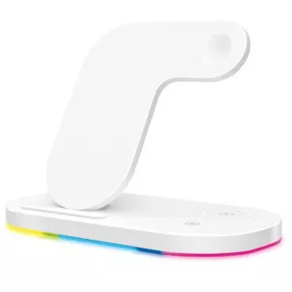 Aligator Smart Station A s bežičnim punjenjem 3u1, 15W Aligator Smart Station A s bežičnim punjenjem 3u1, 15W