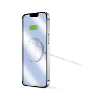 ALIGATOR bežični punjač ALIGATOR Mag-Pad, dizajniran za MagSafe, 15W, bijeli