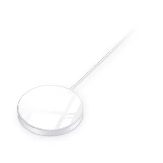 ALIGATOR bežični punjač ALIGATOR Mag-Pad, dizajniran za MagSafe, 15W, bijeli