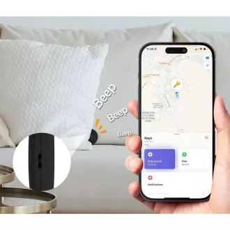 Aligator Lifetag Apple Find My privjesak za ključeve, set od 3 komada Aligator Lifetag Apple Find My privjesak za ključeve, set od 3 komada