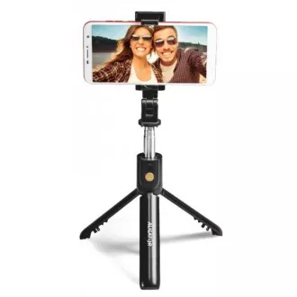 Bluetooth selfie stick ALIGATOR HA12, crni