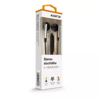 ALIGATOR AE008/Stereo/Jack/Žica/Crna