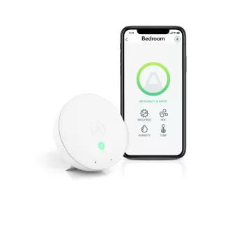 AirThings Wave mini - senzor kvalitete zraka, vlažnosti, temperature i kemikalija u zraku AirThings Wave mini - senzor kvalitete zraka, vlažnosti, temperature i kemikalija u zraku