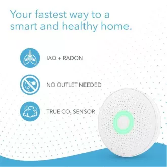 AirThings Wave plus - senzor za kvalitetu zraka, radon, vlažnost, temperaturu, VOC, CO2 i tlak AirThings Wave plus - senzor za kvalitetu zraka, radon, vlažnost, temperaturu, VOC, CO2 i tlak