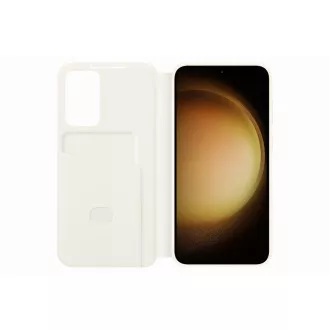 Samsung preklopna torbica Smart View za Samsung Galaxy S23+ krem - Raspakiran