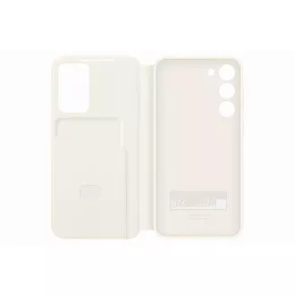 Samsung preklopna torbica Smart View za Samsung Galaxy S23+ krem - Raspakiran
