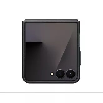 Zaštitna futrola od veganske kože za Samsung Flip7, crna Zaštitna futrola od veganske kože za Samsung Flip7, crna