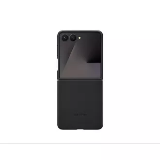 Zaštitna futrola od veganske kože za Samsung Flip7, crna Zaštitna futrola od veganske kože za Samsung Flip7, crna