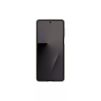 Zaštitna futrola od veganske kože za Samsung Flip7, taupe boje