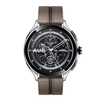 Xiaomi Watch 2 Pro/46 mm/srebrni/elegantan remen/smeđi Xiaomi Watch 2 Pro/46 mm/srebrni/elegantan remen/smeđi