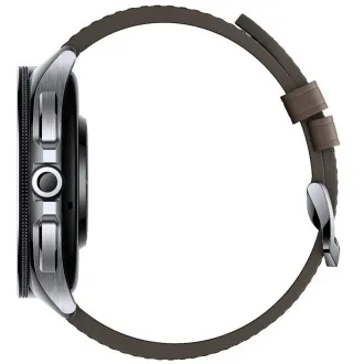 Xiaomi Watch 2 Pro 4G LTE/46mm/Srebrni/Elegantni remen/Smeđi - Rabljen