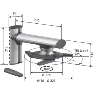EPW 6565 nosač za projektor