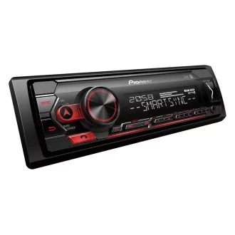 Pioneer MVH-S320BT auto radio sa USB i Bluetooth crveni