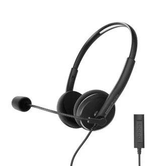 Energy Sistem Headset Office 2+, komunikacijske slušalice s mikrofonom, regulacijom glasnoće i isključivanjem zvuka