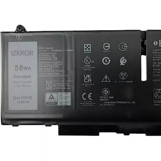 Dell baterija 4-cell 58W/HR LI-ON za Latitude 5330, 5430, 5530, 7330, 7430, 7530, Precision 3570