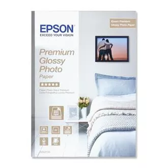 EPSON Premium Glossy Photo Paper A4 15 listova