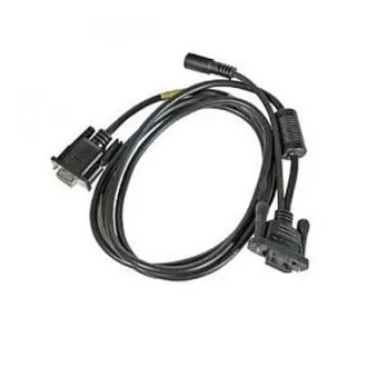 Kabel: RS232, crni, DB9, 5V, 2,9 m (9,5') ravno, vanjski IO