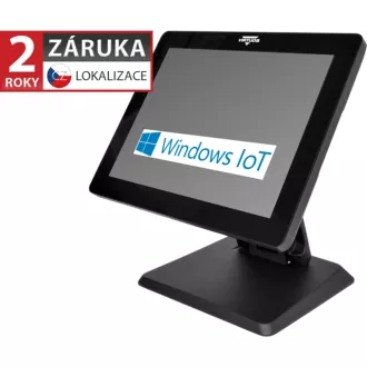 Virtuos BPOS BP-1588, 15" LCD LED, 400 cd/m2, i3-1011U, 8GB RAM-a, 256GB SSD, Win11 IoT, crni