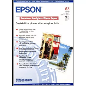 EPSON A3, Premium polusjajni foto papir (20 listova)
