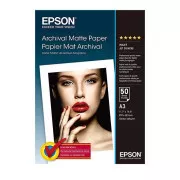 EPSON A3, arhivski mat papir (50 listova)