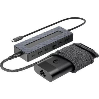 HP sveuč. USB-C Hub i punjač za prijenosno računalo Combo-EURO