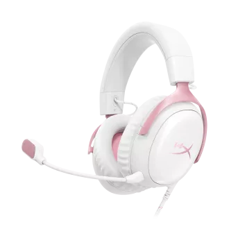 HP HyperX Cloud III BIJELO/PUK GAMERSKE HUDETNE ŠTEDNJAKE