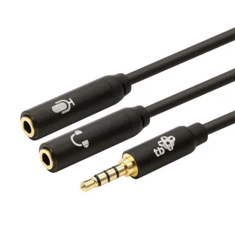 TB Touch adapter 3,5 mm Mini Jack - 2x3,5 mm Mini Jack M/Ž TB Touch adapter 3,5 mm Mini Jack - 2x3,5 mm Mini Jack M/Ž