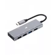 TB USB-C 7u1 adapter USB 3.0, 2xUSB 2.0, HDMI, PD, SD/TF