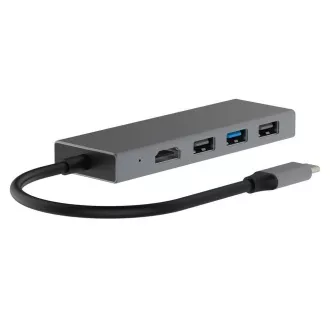 TB USB-C 7u1 adapter USB 3.0, 2xUSB 2.0, HDMI, PD, SD/TF