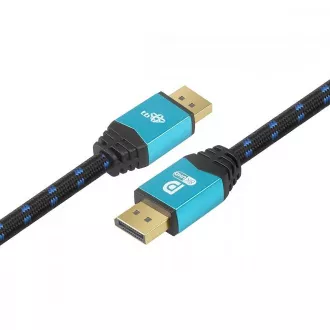 TB pleteni kabel DisplayPort 2.1, 2m