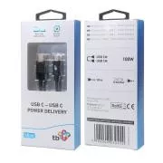 TB Touch USB C kabel s indikatorom napunjenosti 100W