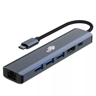 TB Touch USB C 6u1 - HDMI, USBx3, PD, RJ-45