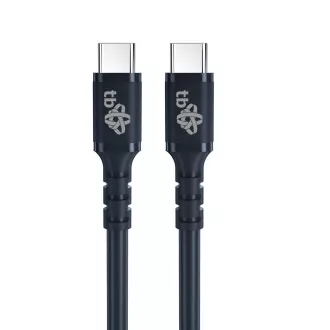 TB USB C - USB C 60W žele kabel 1m crni