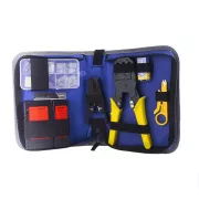 W-Star set alata za umrežavanje WSNF1206, 9-dijelna kliješta za krimpovanje, tester RJ45, rezač, UTP