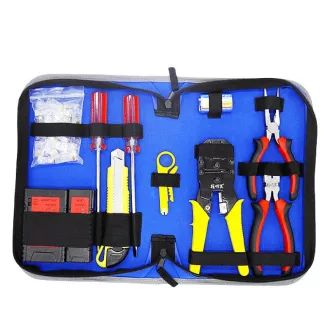 W-star Screener's Set alata WSNF1304 Kliješta za stezanje, tester kabela, 11 komada u vrećici