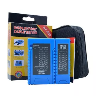 W-Star tester DisplayPort kabela WSNF633BL, DP, 20 LED dioda, test zaštite, daljinski modul W-Star tester DisplayPort kabela WSNF633BL, DP, 20 LED dioda, test zaštite, daljinski modul