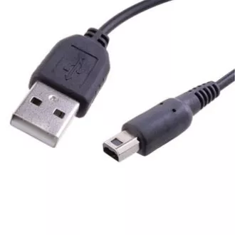 Avacom USB kabel (2.0), USB A muški - Nintendo 3DS muški, 1.2m, okrugli, crni Avacom USB kabel (2.0), USB A muški - Nintendo 3DS muški, 1.2m, okrugli, crni