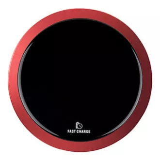 Potpuno novi bežični punjač Ultra tanak za telefon Crveni 5/9V 10W Zaštita od pregrijavanja Qi