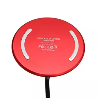 Potpuno novi bežični punjač Ultra tanak za telefon Crveni 5/9V 10W Zaštita od pregrijavanja Qi
