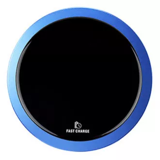 Potpuno novi bežični punjač ultra tanak za telefon plavi 5/9 V 10 W zaštita od pregrijavanja Qi