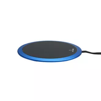 Potpuno novi bežični punjač ultra tanak za telefon plavi 5/9 V 10 W zaštita od pregrijavanja Qi