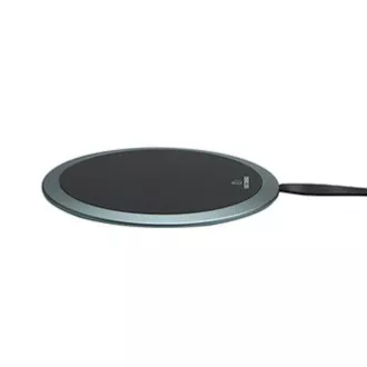 Potpuno novi bežični punjač Ultra tanak za telefon Srebrni 5/9 V 10 W Zaštita od pregrijavanja Qi