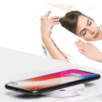 2u1 bežični punjač, za telefon i Apple Watch, bijeli, 5V, 10W, Qi 2u1 bežični punjač, za telefon i Apple Watch, bijeli, 5V, 10W, Qi