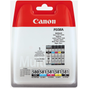 Canon PGI-580 (2078C006) - tinta, black + color (crna + šarena)