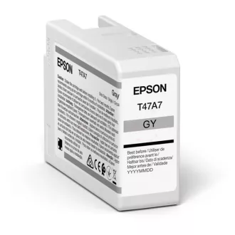 Epson C13T47A700 - tinta, gray (siva)